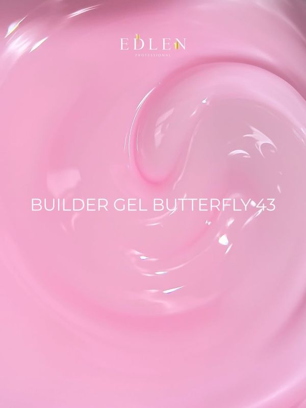 Гель Edlen Builder Gel Butterfly 43