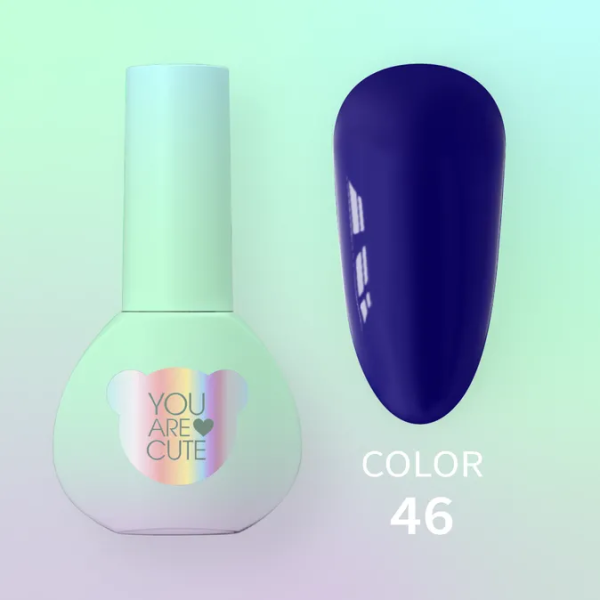 Гель-лак You are Cute 46  синій, 5мл