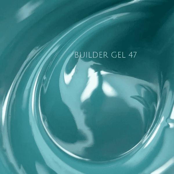 Гель для наращивания ногтей NailsOfTheday Builder 47 бирюзовый, 15мл