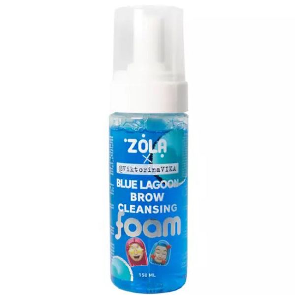 Очищаюча піна для брів Zola Blue Lagoon Brow Cleansing by Viktorina Vika 150 мл