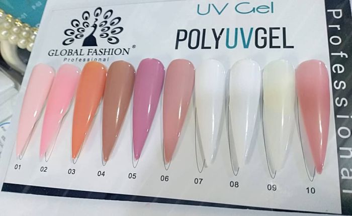 Поли UV гель Global Fashion 04 30г беж
