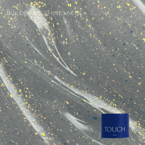 Гель Touch Builder gel Shine Mix 04, 15мл