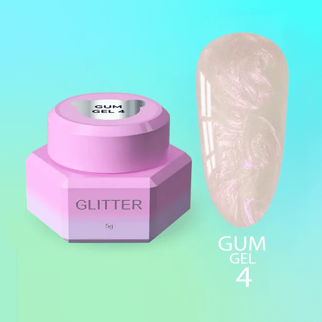 Гель-жуйка для дизайну Gum Gel 4, 5мл