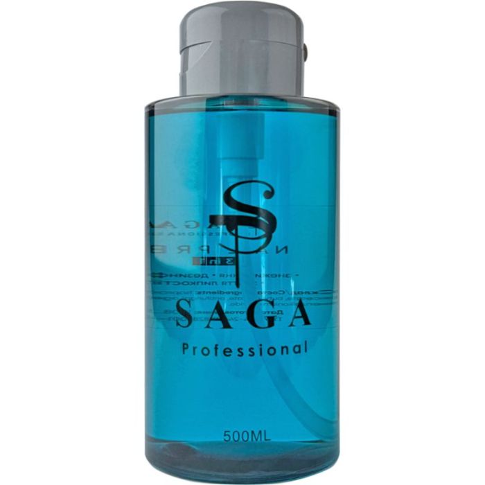 Рідина  3в1 SAGA professional Nail Prep 500мл