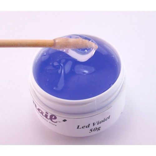 Led гель  Violet  прозрачно-голубой 
