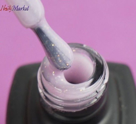 Гель-лак MOON FULL Opal color Gel polish №510 (ніжно-рожевий з різнобарвним шіммером), 8 мл