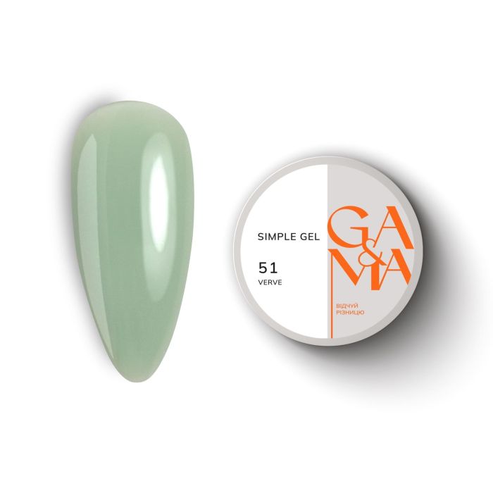 Гель Ga&Ma Simple gel 051 Verve 15мл