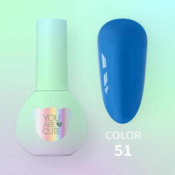 Гель-лак You are Cute 51 синій, 5мл