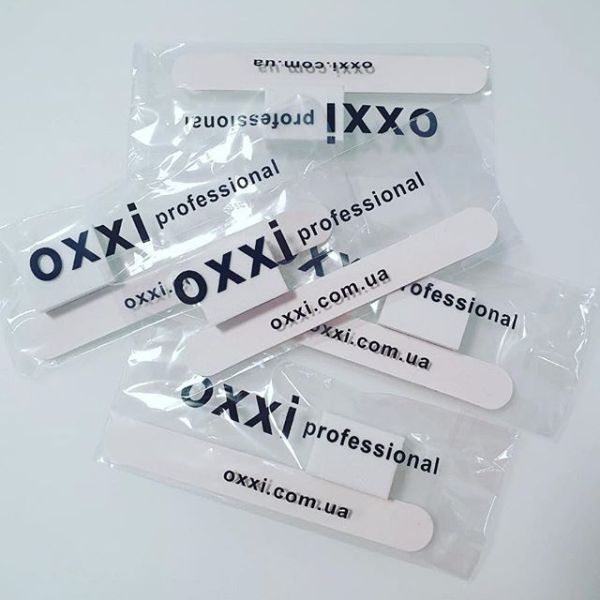 Одноразовый набор пилочка 150/180+баф 120/120+апельсиновая палочка от OXXI professional