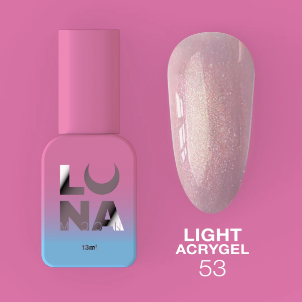 Жидкий акригель Luna Light Acrygel 12мл №53