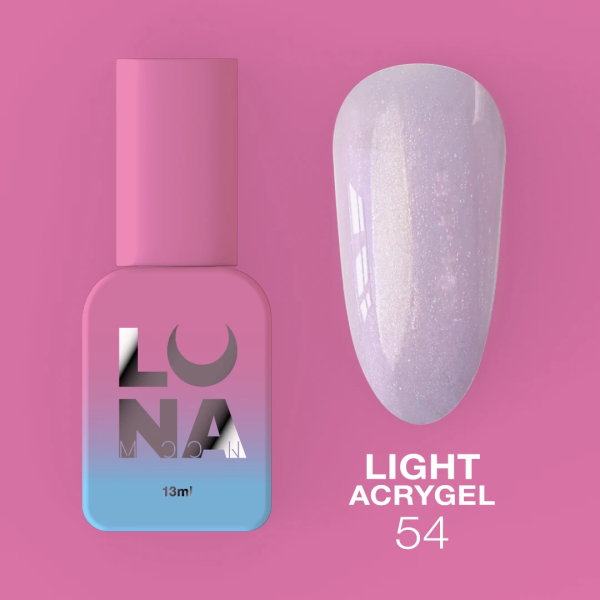 Жидкий акригель Luna Light Acrygel 12мл №54