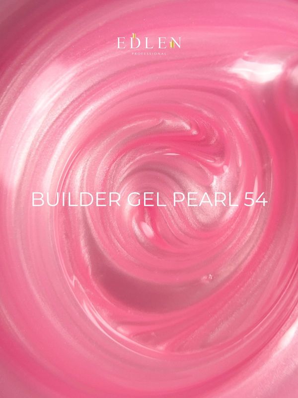 Гель Edlen Builder gel Pearl 54, 15мл