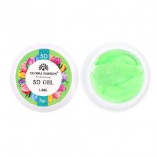 5D гель для лепки (пластилин) Global Fashion 5г Lime
