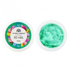 5D гель для ліпки (пластилін) Global Fashion 5г Teal
