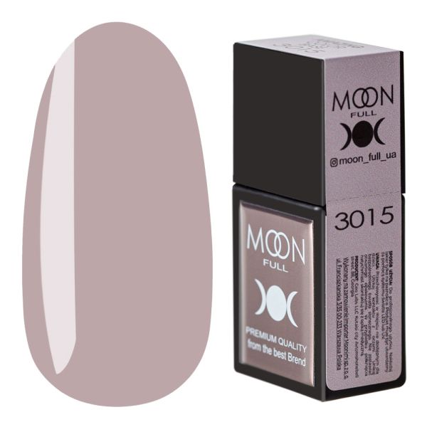 Цветная база MOON FULL Amazing Color Base №3015 бежевый нюдовый, 12мл