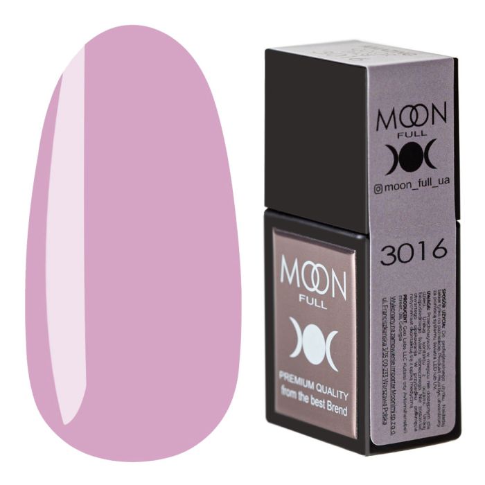 Кольорова база MOON FULL Amazing Color Base №3016 рожевий, 12мл