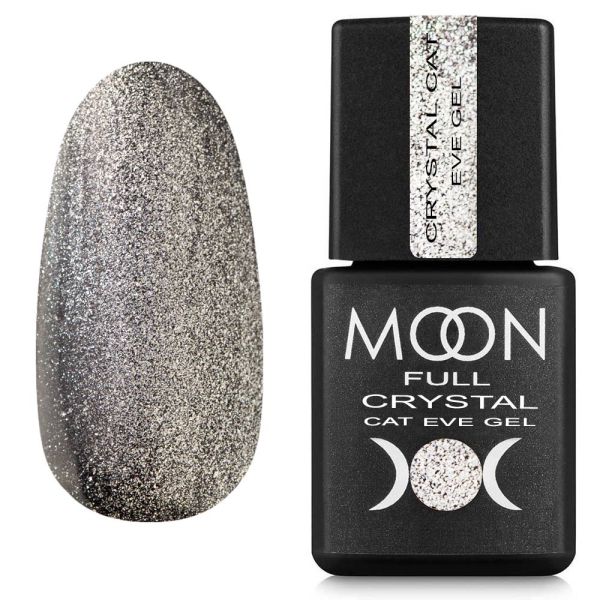 Гель-лак Moon Full  9D Crystal Cat Eye gel 8мл 