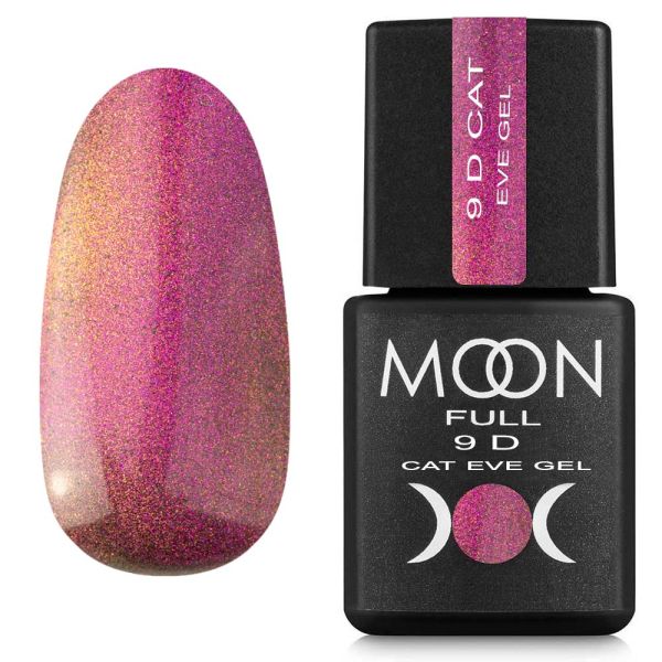 Гель-лак Moon Full  9D Cat Eye gel 8мл CE01