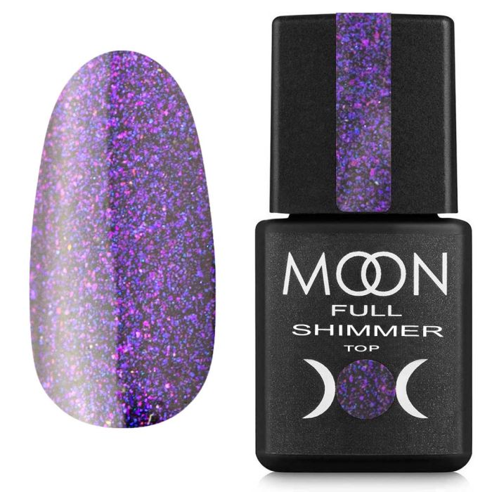 Топ з шимером Moon Full Shimmer top 1031, 8мл