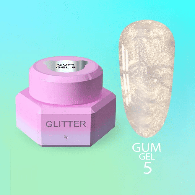 Гель-жуйка для дизайну Gum Gel 5, 5мл