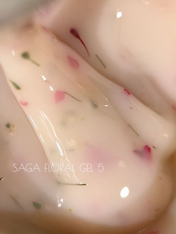 Рідкий гель з сухоцвітами Saga Liquid Floral gel 05, 15мл