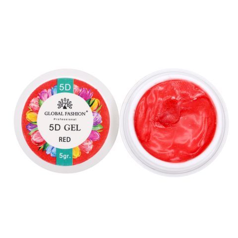 5D GEL для лепки Global 5 ml Red