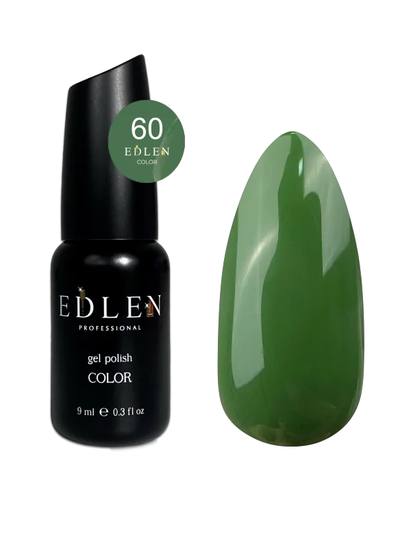 Гель-лак Edlen Color 9мл 060 хаки