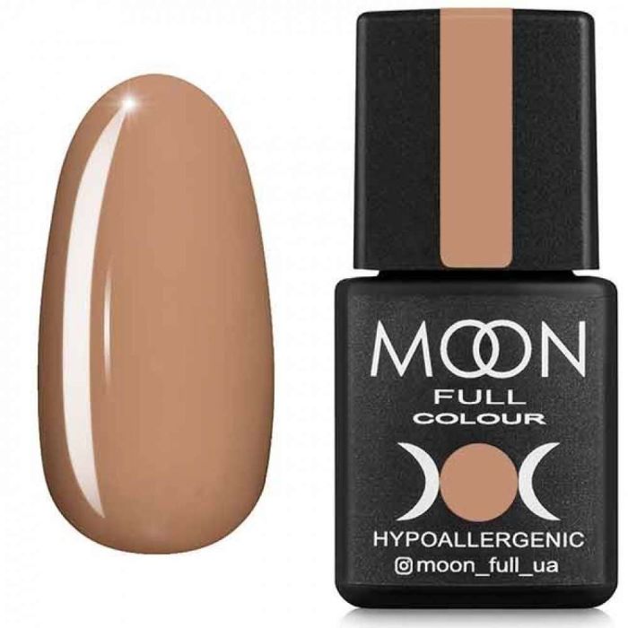 Гель-лак MOON FULL color Gel polish №618 (капучино, емаль), 8 мл