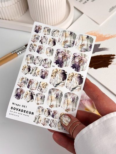 Плівка для педикюру SOVA Decor 061
