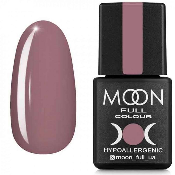Гель-лак MOON FULL color Gel polish №622 (бузковий вінтажний, емаль), 8 мл