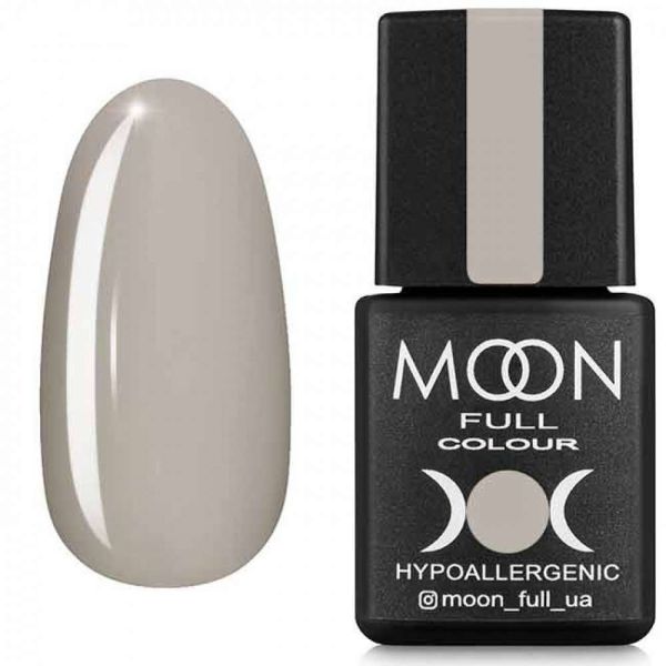 Гель-лак MOON FULL color Gel polish №623 (сірий, емаль), 8 мл