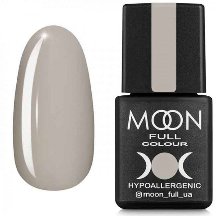Гель-лак MOON FULL color Gel polish №623 (сірий, емаль), 8 мл