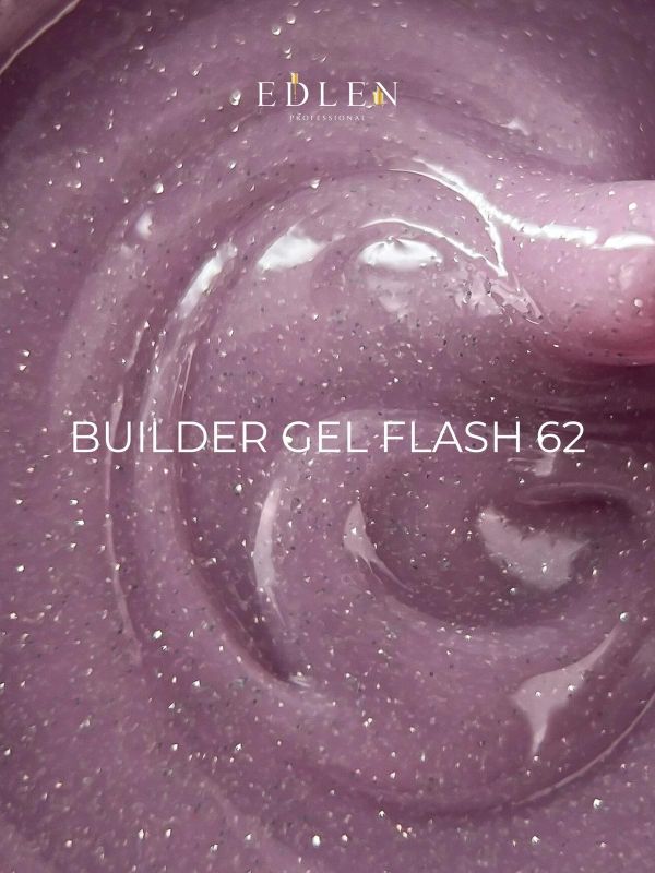 Гель светоотражающий Edlen Builder Flash 62