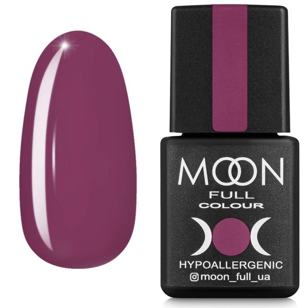 Гель-лак MOON FULL color Gel polish №636 марсала темный