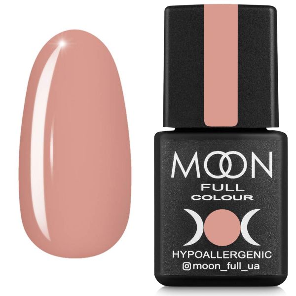 Гель-лак MOON FULL color Gel polish №640 персик с капучино