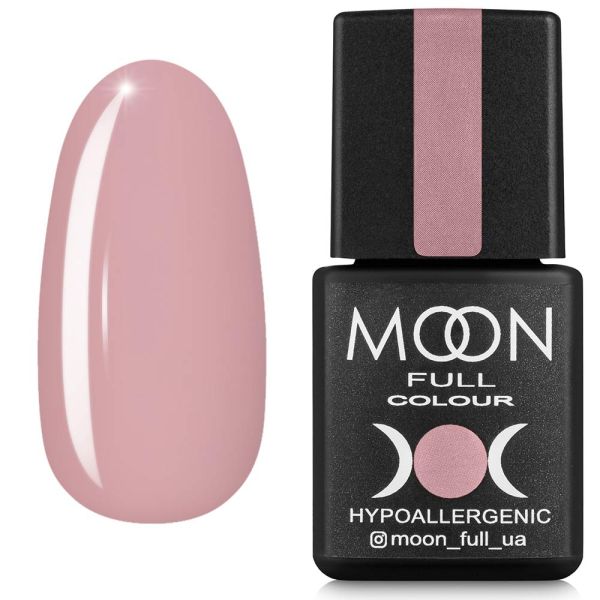 Гель-лак MOON FULL color Gel polish №644 пудровий рожевий