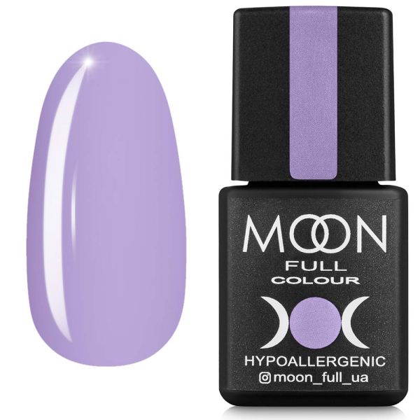 Гель-лак MOON FULL color Gel polish №649 чистий бузковий
