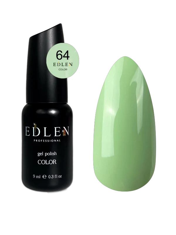 Гель-лак Edlen Color 9мл 064 оливка