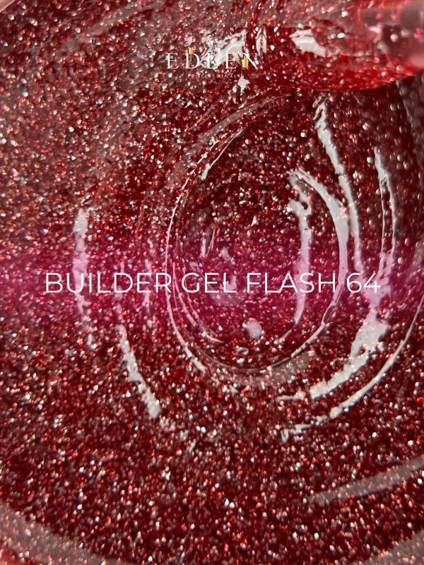 Гель светоотражающий Edlen Builder Flash 64