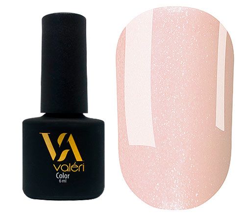 Гель-лак Valeri №064 (бежево-рожевий, мікроблиск), 6 мл