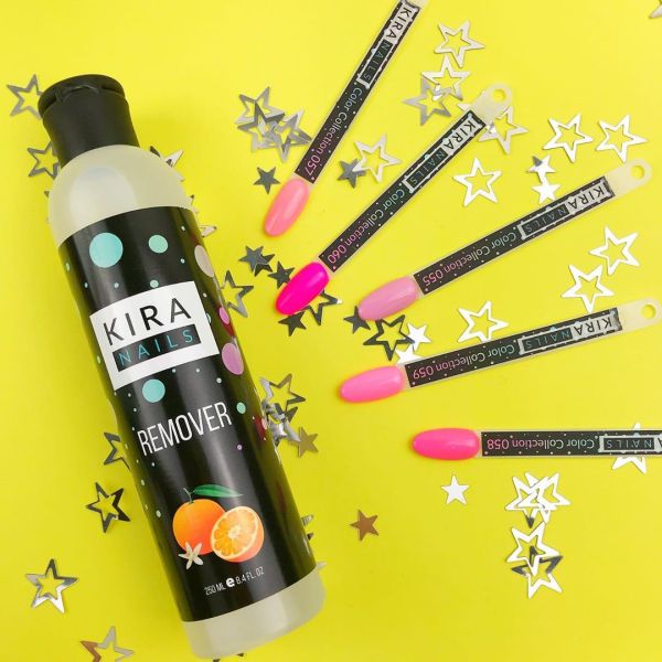 Жидкость для снятия гель-лака Kira Nails 250мл