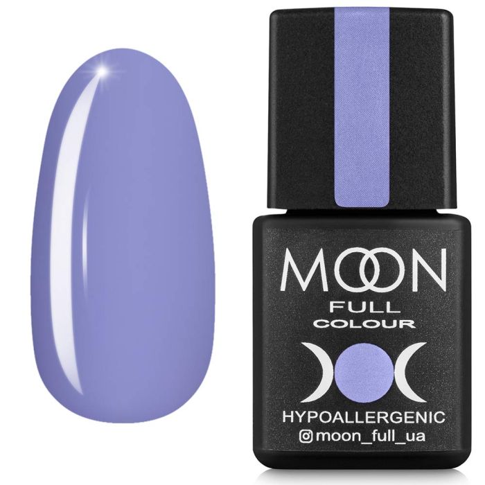 Гель-лак MOON FULL color Gel polish №651 васильково-бузковий