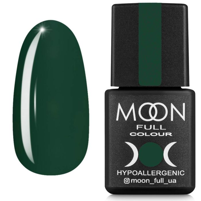 Гель-лак MOON FULL color Gel polish №659 зелений хвойний
