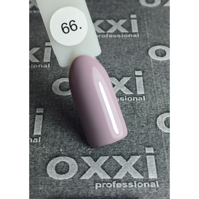 Гель-лак OXXI Professional №066 (светлый бежевый, эмаль), 8 мл