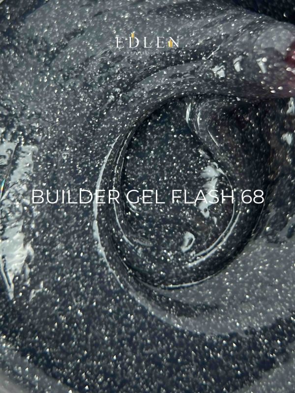 Гель світловідбиваючий Edlen Builder Flash 68