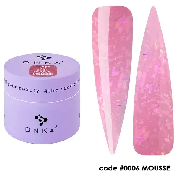 Гель-мус DNKa' Builder Gel Mousse 0006