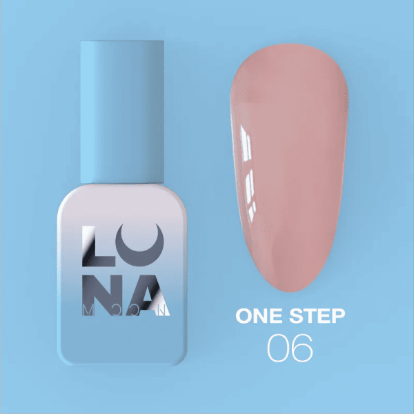 Однофазний гель-лак LUNAmoon One Step  06, 8мл