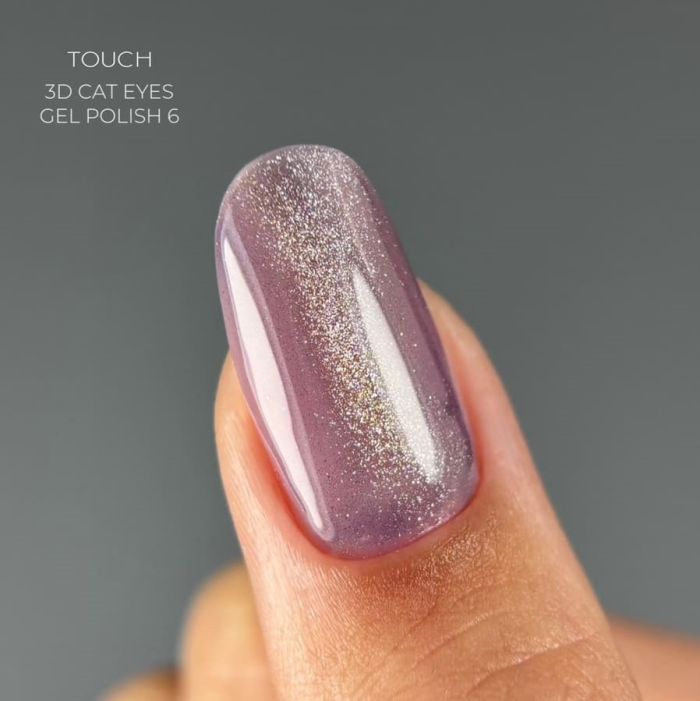 Гель-лак котяче око Touch 3D Cat Eye 06, 9мл