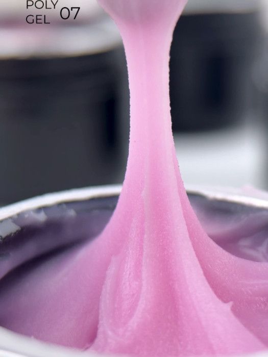 Полигель Miss Luna Premium PolyGel 07 холодный розовый, 15мл
