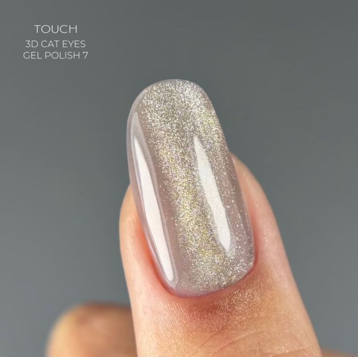 Гель-лак котяче око Touch 3D Cat Eye 07, 9мл